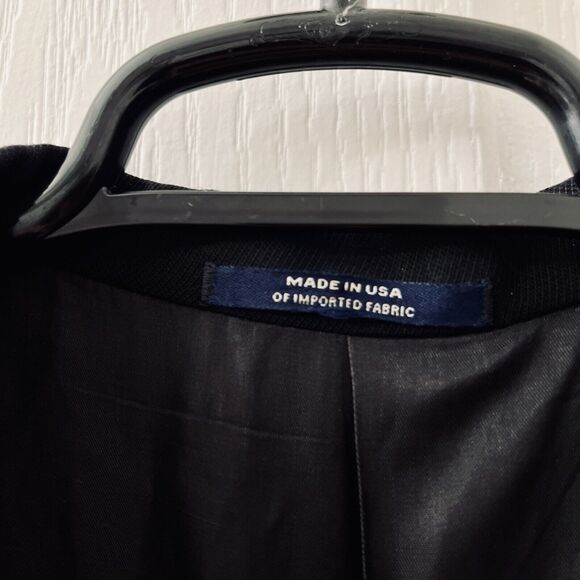 Ted Baker London Men's Suit Jacket 42R Nordstrom Three Button Blazer Black Union - Picture 4 of 9